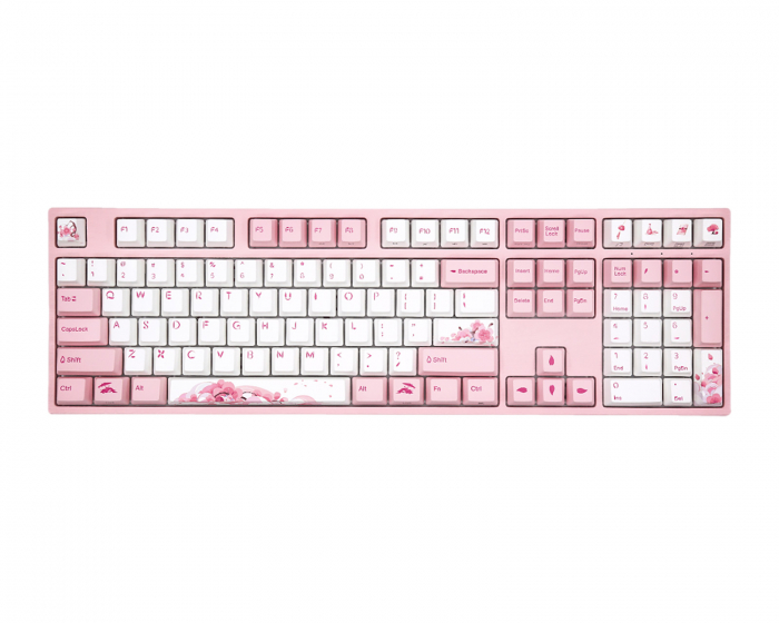 Varmilo APT109 Sakura R2 V3 Full-Size RGB Tri-Mode Gateron G Pro 3.0 Brown (DEMO)