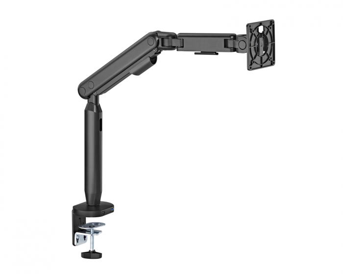 MaxMount Flexy Monitor Arm 11kg USB-Ports 17”-35” Musta - Pöytäjalka (DEMO)