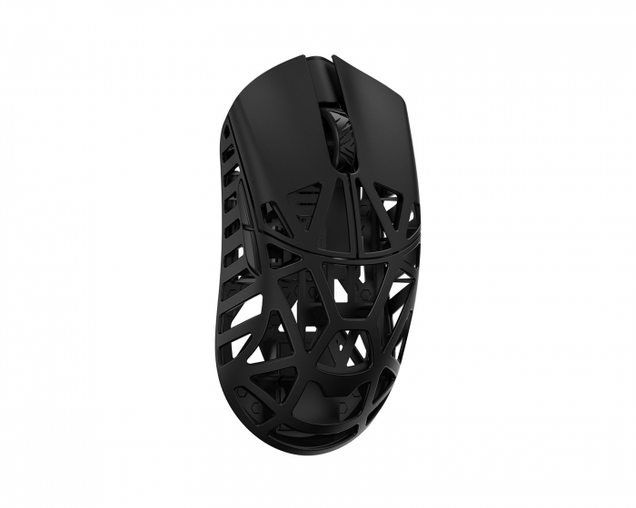 WLMouse Beast X Pro - Musta [Omron Opticals] - Side Slits (DEMO)