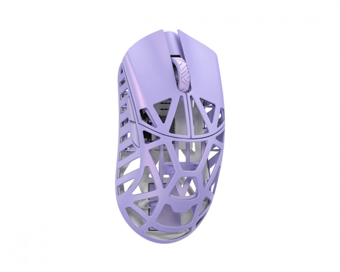 WLMouse Beast X Pro - Soft Lilac [Omron Opticals] - Side Slits (DEMO)
