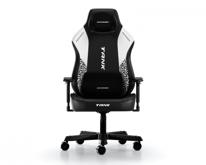 DXRacer TANK Pelituoli Musta & Valkoinen Panssari EPU Nahka XXL (DEMO)