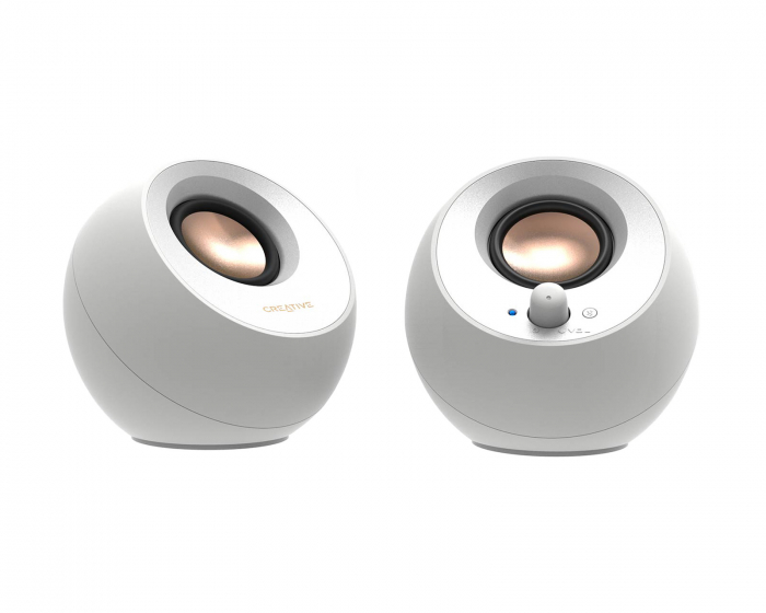Creative Pebble V3 - 2.0 Kaiutin - Valkoinen (DEMO)