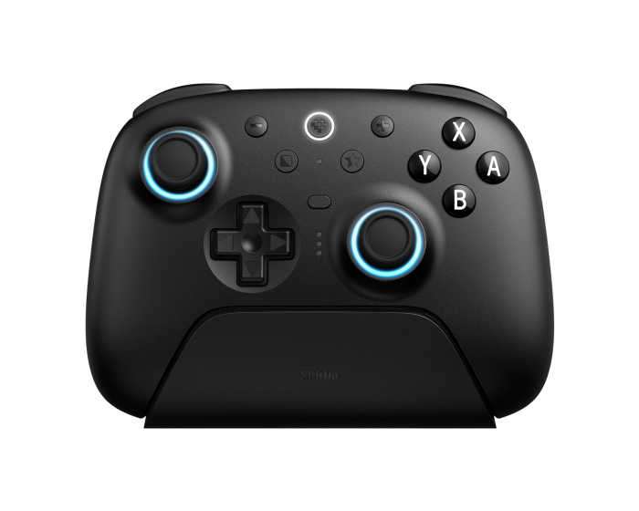 8Bitdo Ultimate 2 Bluetooth TMR Sticks - Langaton Ohjain - Musta (DEMO)