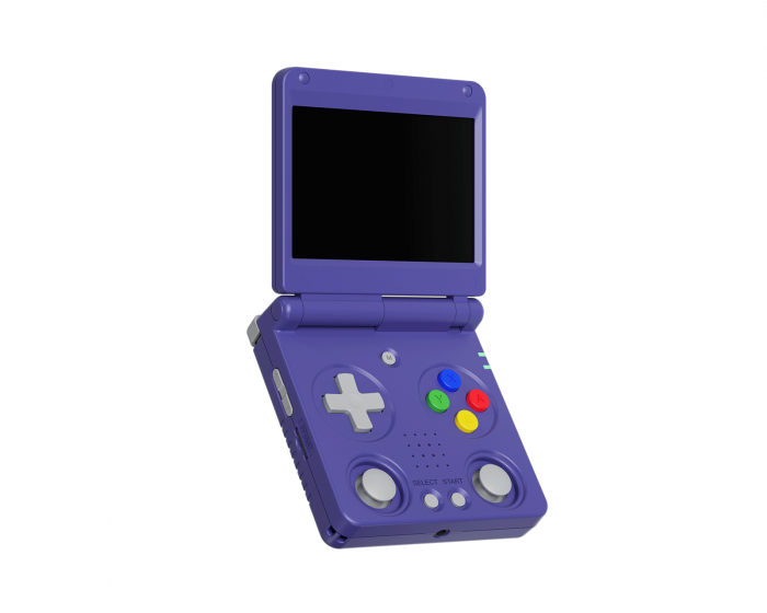 Anbernic RG34XXSP Retro Emulator (64GB) - Indigonsininen (DEMO)