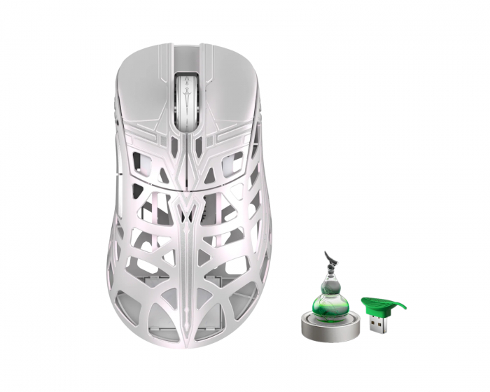 WLMouse x The Swords Magnesium Langaton Pelihiiri [OMRON] - Valkoinen (DEMO)