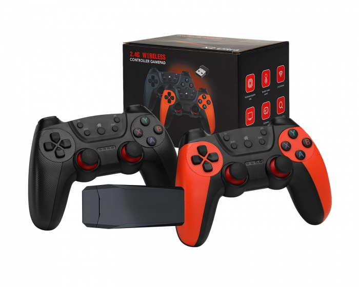  X2 Ultra Retro Pelikonsoli - 64G HDMI Game Stick - 35000+ Pelit (DEMO)