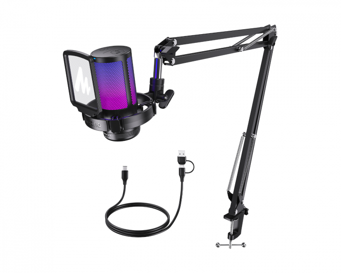 Maono DGM20S Pelimikrofoni RGB - Musta (DEMO)