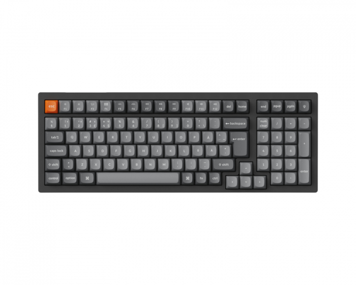 Keychron K4 MAX Langaton QMK/VIA -näppäimistö [Keychron Super Red] (DEMO)