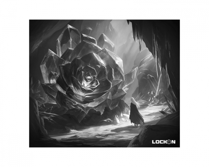 LockOn Odyssey Lasialusta - Musta & Valkoinen - Rajoitettu Erä (DEMO)