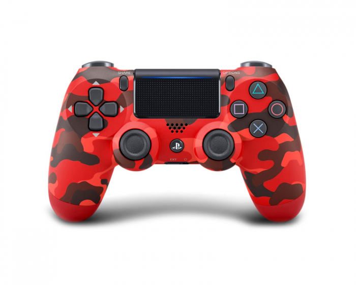 Sony DualShock 4 PS4 Ohjain v2 - Red Camouflage (Refurbished)