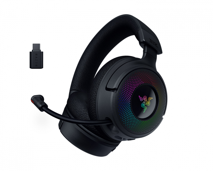 Razer Kraken V4 Langaton Pelikuulokkeet - Musta (Refurbished)