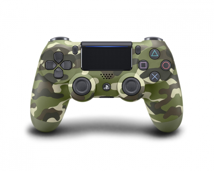Sony DualShock 4 PS4 Ohjain v2 - Green Camouflage (Refurbished)