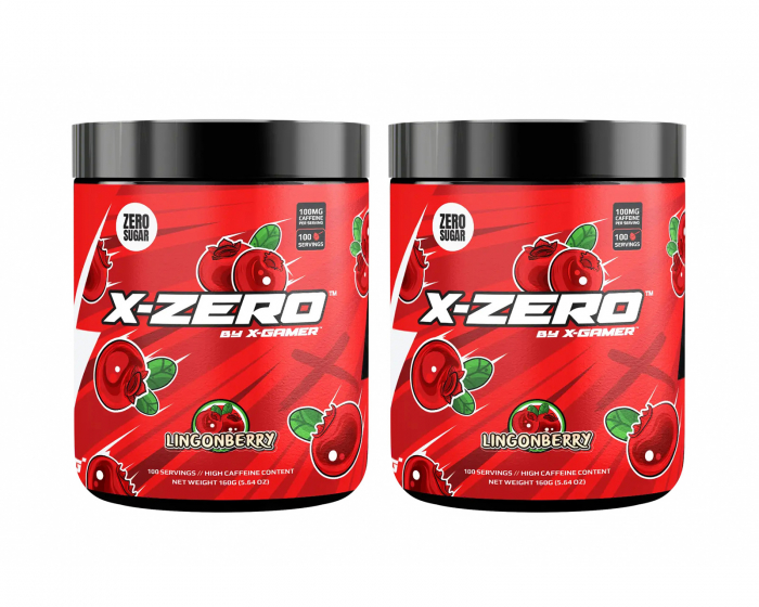 X-Gamer X-Zero Lingonberry - 2 x 100 Annos