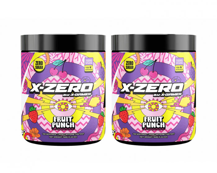 X-Gamer X-Zero Fruit Punch - 2 x 100 Annos