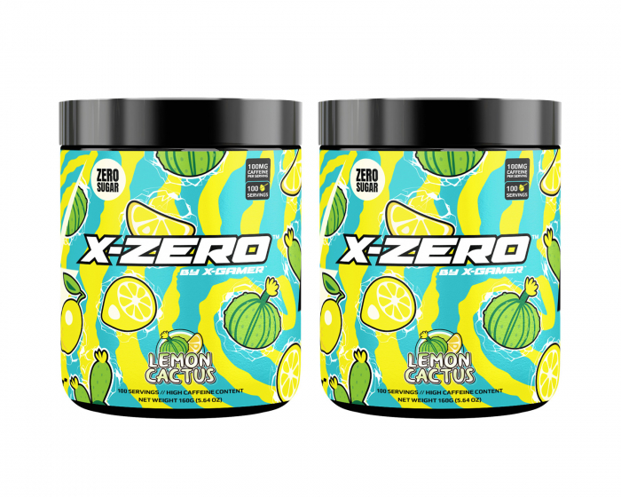 X-Gamer X-Zero Lemon Cactus - 2 x 100 Annos