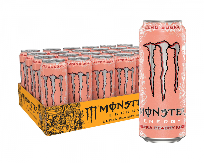 Monster Energy Ultra Peachy Keen Zero 24 x 500ml