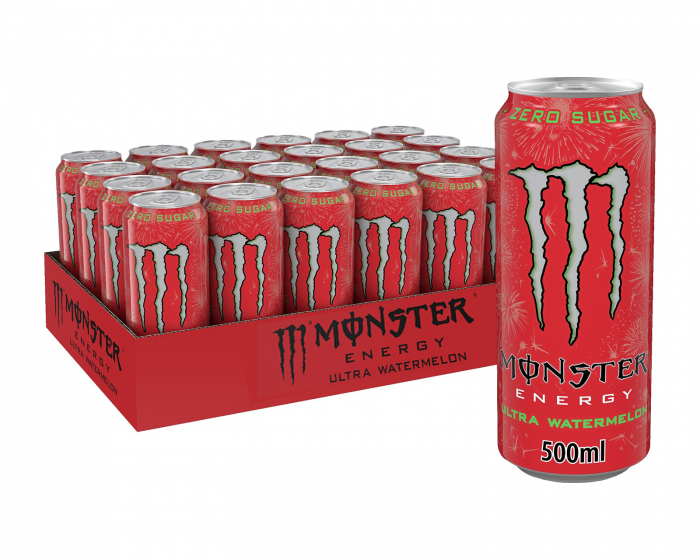 Monster Energy Ultra Watermelon Zero Sugar 24 x 500ml