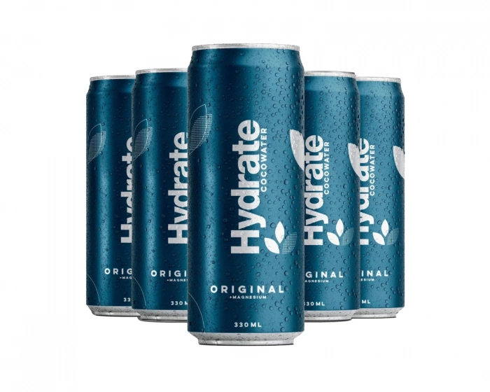 Hydrate Sparkling Cocowater Original 24 x 330ml