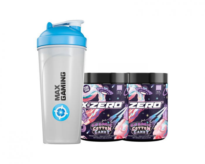 X-Gamer X-Zero Cosmic Cotton Candy - 2 x 100 Annos + Shaker