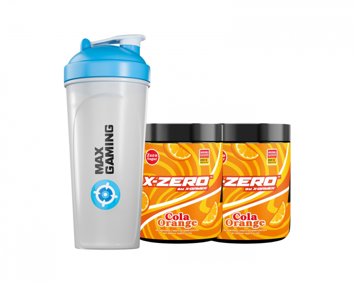 X-Gamer X-Zero Cola Orange - 2 x 100 Annos + Shaker