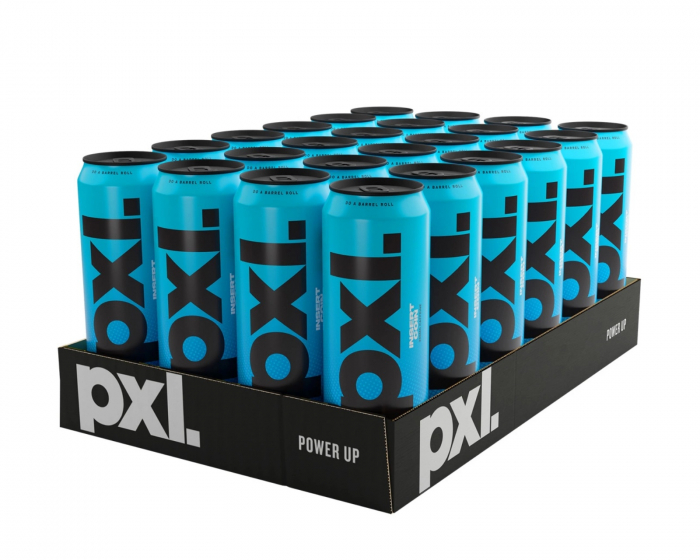 PXL Energy Insert Coin (Mustikka & Vadelma) 24 x 500 ml