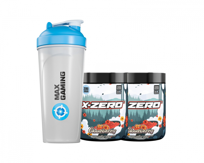 X-Gamer X-Zero Cloudberry - 2 x 100 Annos + Shaker