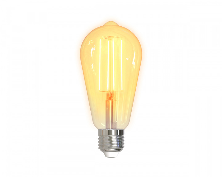 Deltaco Smart Home LED-valo Filament E27 WiFI 5.5W ST64