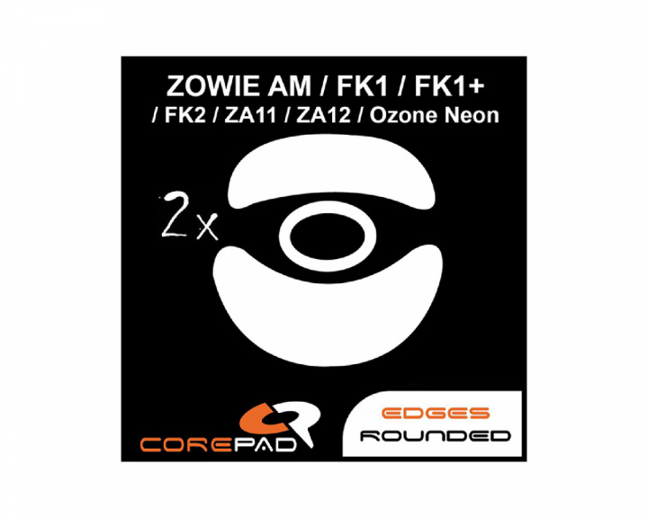 Skatez PRO 110 Zowie FK-/S-/ZA11-/ZA12-Series,Ducky Feather/Ultralight ryhmässä Tietokonetarvikkeet / Tietokone Hiiret & Lisälaitteet / Mouse skates @ MaxGaming (10319)