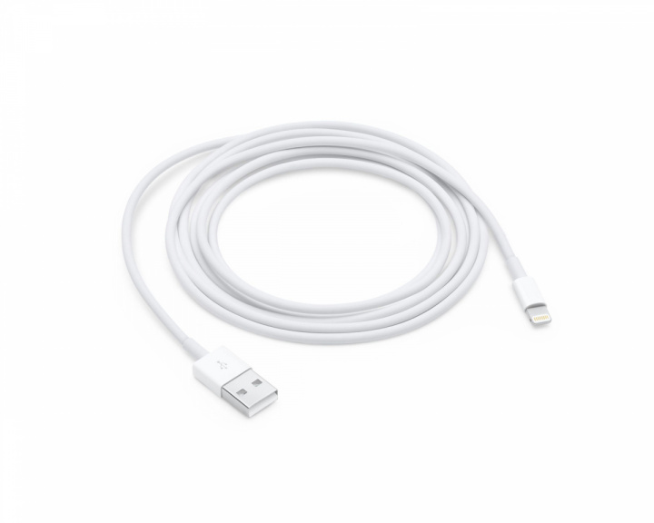 Apple Lightning USB-kaapeli MFi Valkoinen (2 metriä)