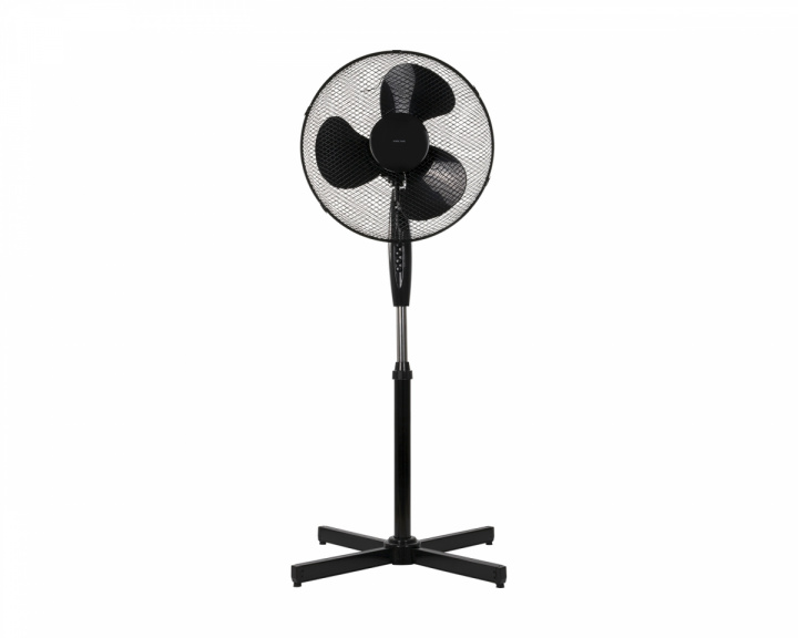 Nordic Home Culture Floor Fan Musta -lattiatuuletin