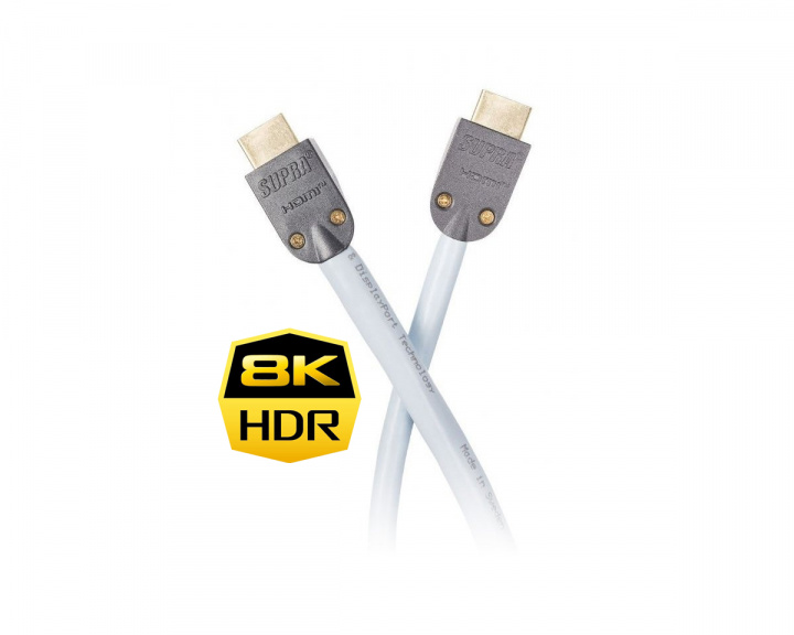 HDMI Kabel 2.1 UHD 8K 1 m ryhmässä Tietokonetarvikkeet / PC-kaapelit & adapterit / Kuvakaapelit / HDMI kaapeli @ MaxGaming (11305)