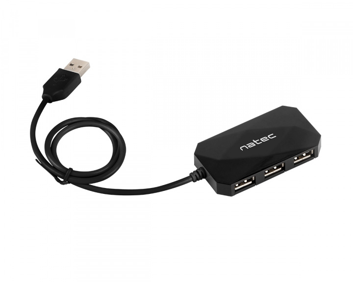 2.0 USB Hub 4 Ports -Adapteri ryhmässä Tietokonetarvikkeet / PC-kaapelit & adapterit / USB Keskitin @ MaxGaming (12820)