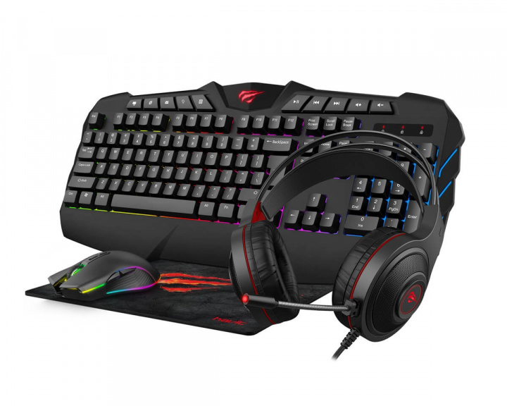 Havit KB675CM Pelitarvikepakkaus 4-in-1
