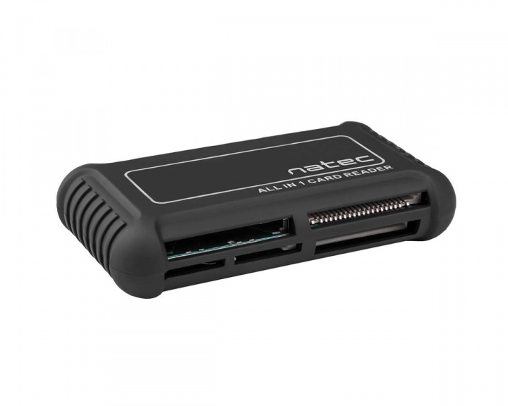 Natec Card Reader Beetle SDHC USB 2.0 Aio -Muistikortinlukija