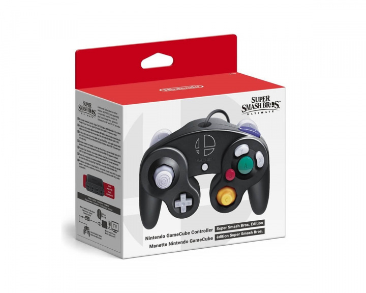 GameCube Controller - SSBU Edition -peliohjain ryhmässä Pelikonsolit / Nintendo / Switch Tarvikkeet / Padit @ MaxGaming (13437)
