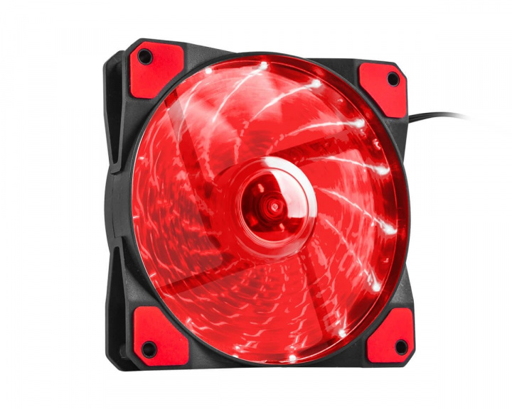 Genesis Hydrion 120 LED PC laitetuuletin, Punainen