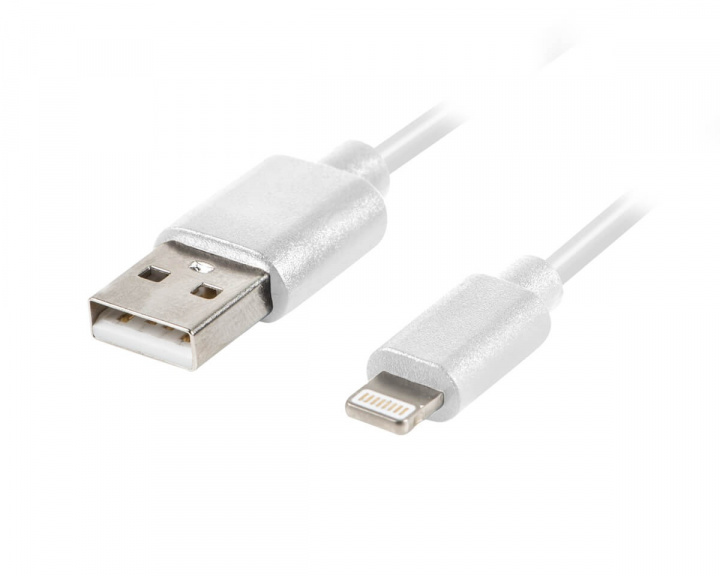 Lightning Jatkokaapeli - Lightning - USB 1 m Valkoinen ryhmässä Tietokonetarvikkeet / PC-kaapelit & adapterit / USB kaapelit @ MaxGaming (13584)