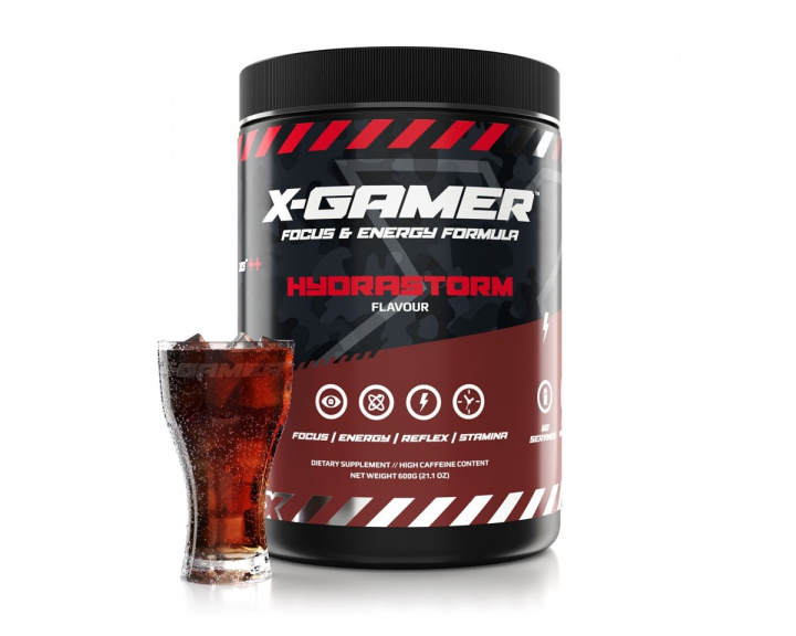 X-Gamer 600g X-Tubz Hydrastorm - 60 Annosta