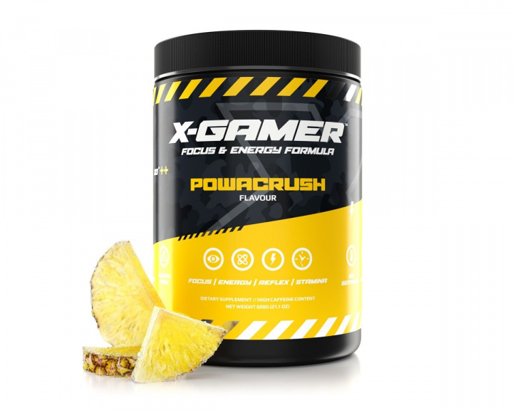 X-Gamer 600g X-Tubz Powacrush - 60 Annosta