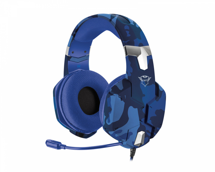 Trust GXT 322B Pelikuulokkeet Sininen Camo