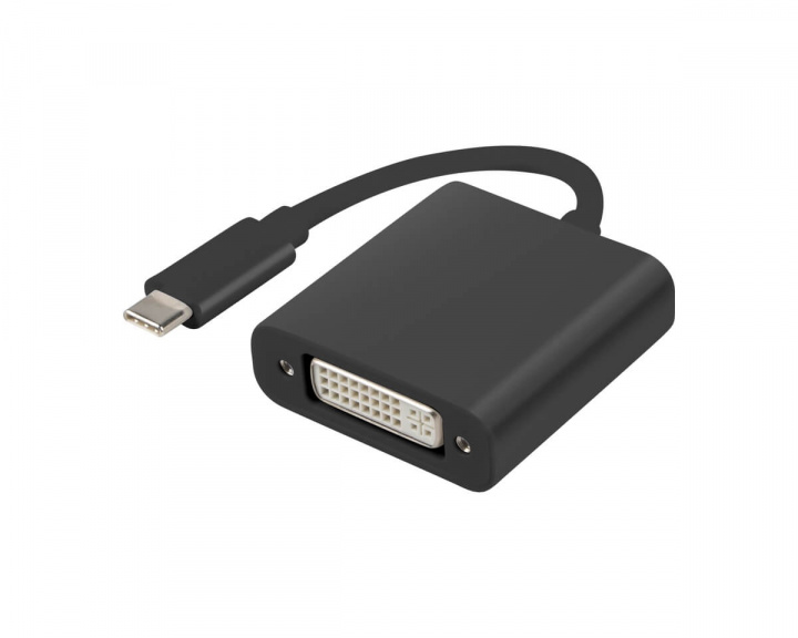 Lanberg USB-C Uros - DVI Naaras Adapteri