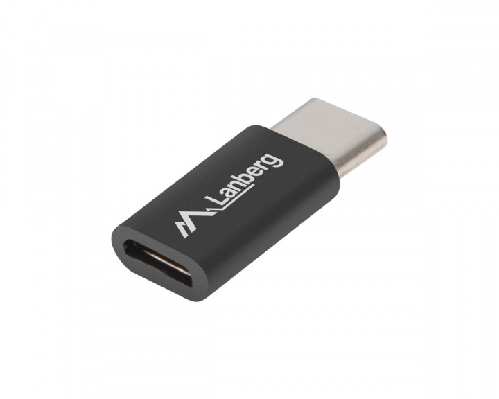 Micro-B Naaras - USB-C Uros Adapteri ryhmässä Tietokonetarvikkeet / PC-kaapelit & adapterit / Adapterit @ MaxGaming (13981)