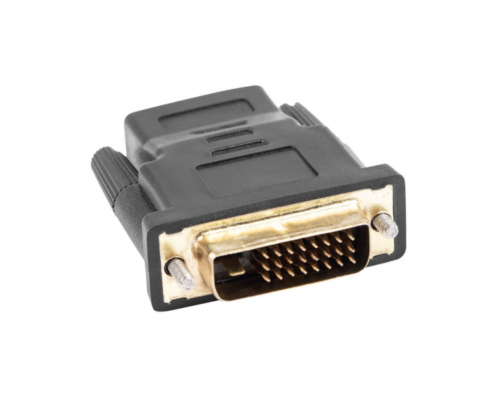 Adapteri HDMI Naaras - DVI-D Uros ryhmässä Tietokonetarvikkeet / PC-kaapelit & adapterit / Adapterit @ MaxGaming (14185)