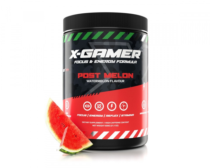 X-Gamer 600g X-Tubz Post Melon - 60 Annosta