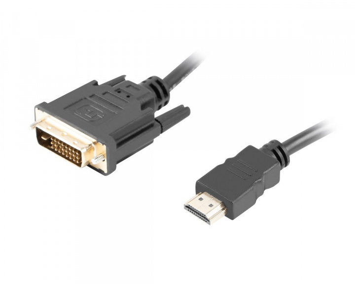 Lanberg HDMI - DVI-D Dual Link Kaapeli (1.8M)