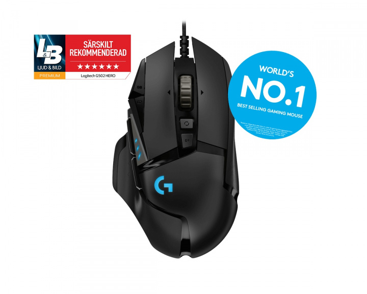 Logitech G502 Hero Pelihiiri 