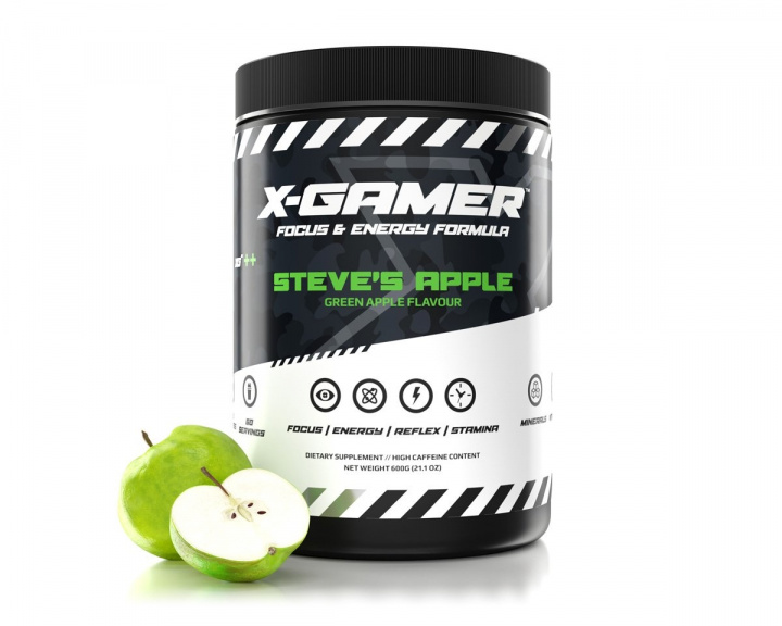 X-Gamer 600g X-Tubz Steves Apple - 60 Annosta