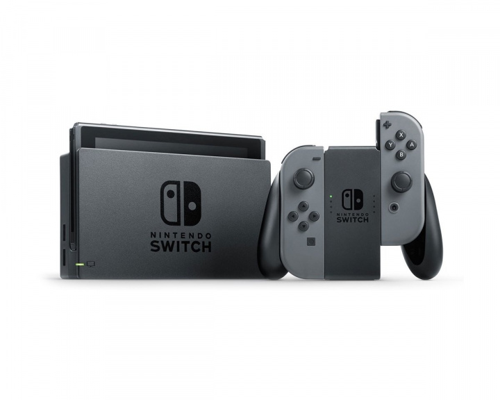 Nintendo Switch Pelikonsoli - Harmaa
