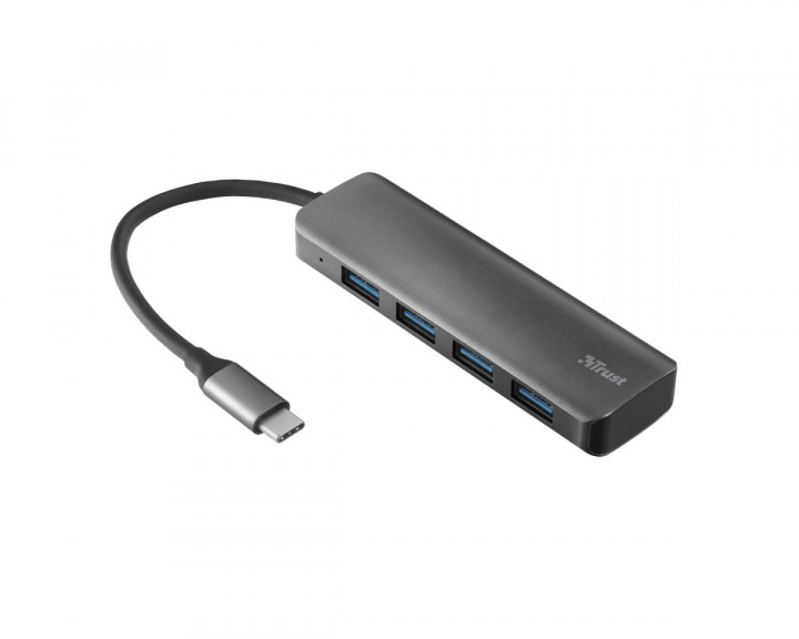 Trust Halyx Alumiininen 4-Porttinen USB-C 3.2 Hubi