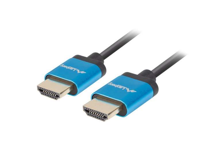 Lanberg HDMI kaapeli V2.0 4K SLIM (1 m)